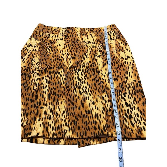 🔥 NY&CO LEOPARD SKIRT W14 EUC FLAWLESS! 🔥 - Picture 2 of 9